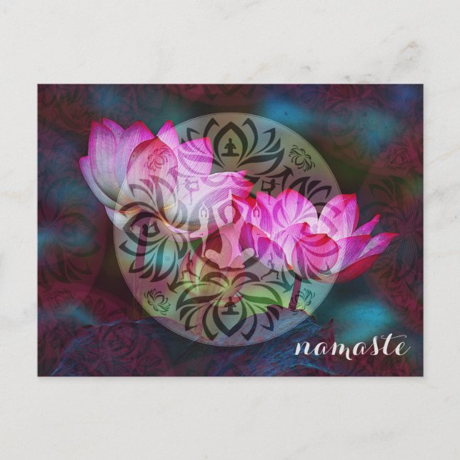 Carte postale Yoga Inspirations (Devant)