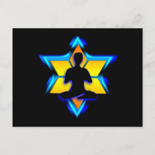 Carte Postale Yoga juif