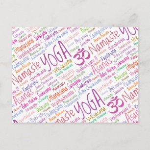 Carte Postale Yoga Lover