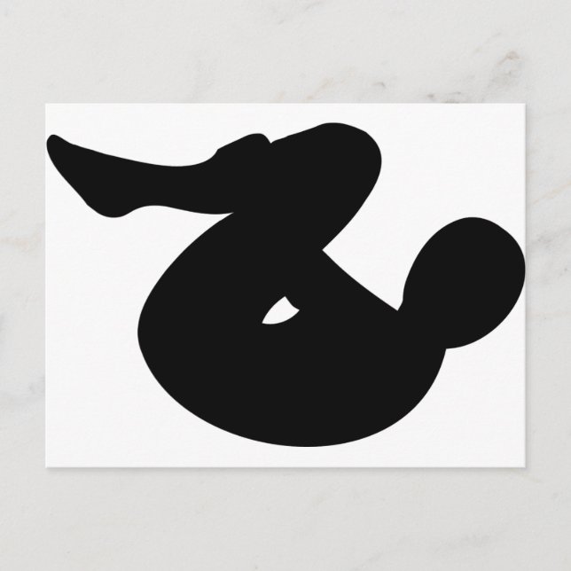 Carte Postale yoga - salto (Devant)