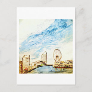 Carte Postale Yokohama minatomirai