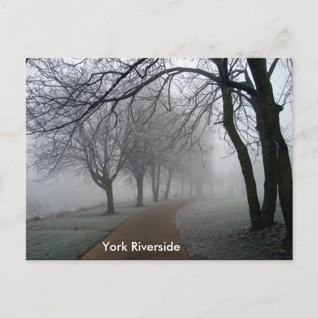 Carte Postale York Riverside (Devant)