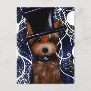 CARTE POSTALE YORKIE