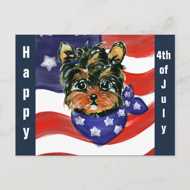 Carte Postale Yorkie Poo (Devant)
