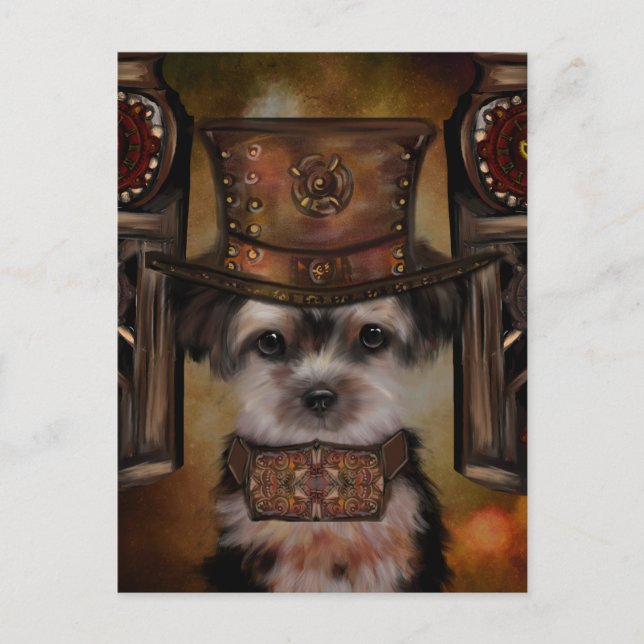 Carte Postale Yorkie Poo (Devant)