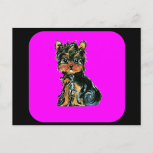 Carte Postale Yorkie Poo