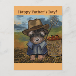 Carte Postale Yorkie Poo