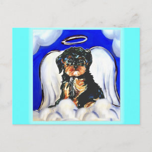 Carte Postale Yorkie Poo Ange
