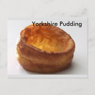 Carte Postale Yorkshire Pudding