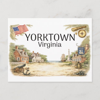 Carte Postale Yorktown Virginie