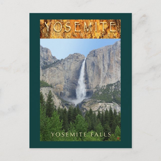 Carte Postale YOSEMITE NAT'L PARK-California-Yosemite Falls- (Devant)