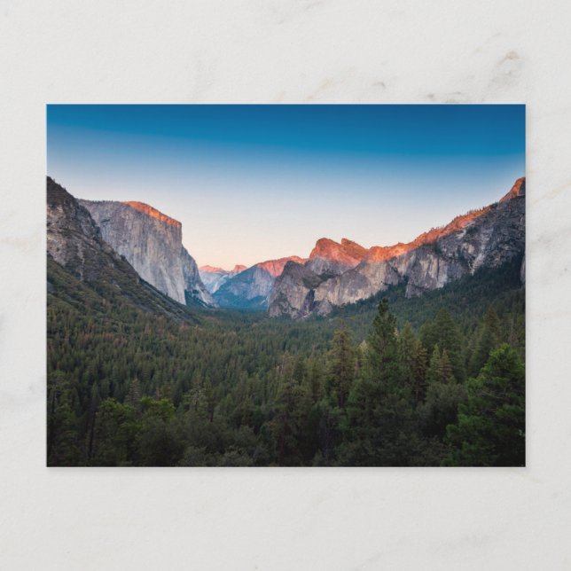 Carte Postale Yosemite Valley, Californie (Devant)