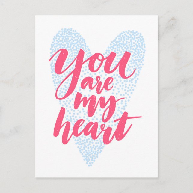 Carte Postale You Are My Heart (Devant)