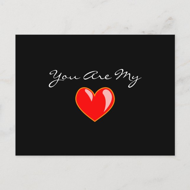 Carte Postale "You Are My Heart" - Lonely Nights V (Devant)