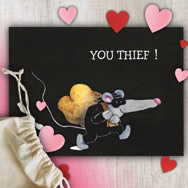 carte postale YOU STOLE MY HEART par Nicole Janes (Créateur téléchargé)