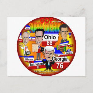 Carte Postale Youra GOP Super Tuesday