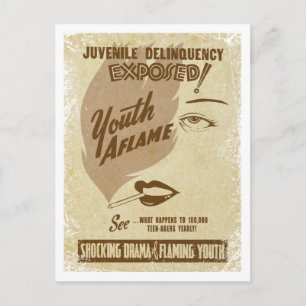 Carte Postale Youth Aflame