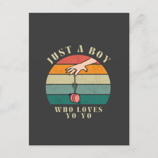 Carte Postale Yoyo boy
