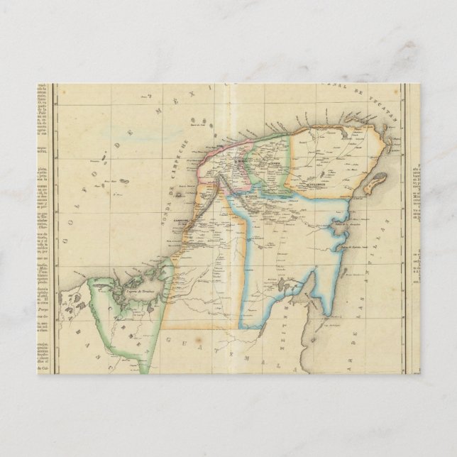 Carte Postale Yucatan, Mexique (Devant)