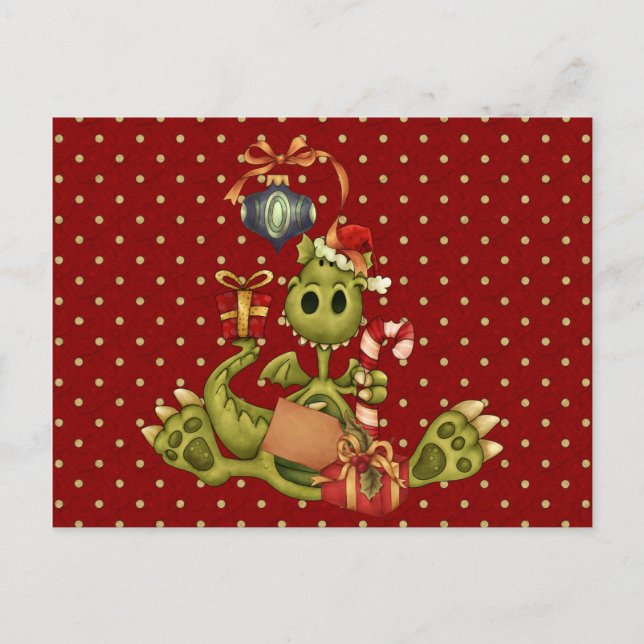 Carte Postale Yule Dragon (Devant)