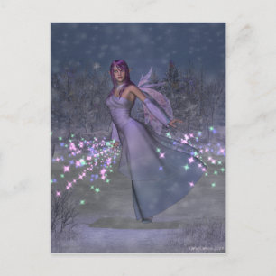 Carte postale Yule Fairy