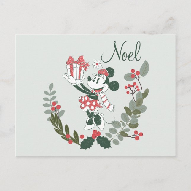 Carte Postale Yuletide Joy | Minnie Noel (Devant)