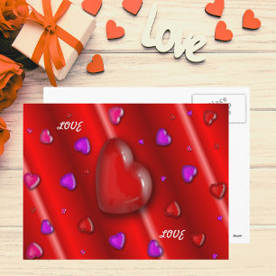 Carte postale Yummy Hearts