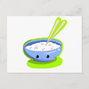 Carte Postale Yummy Rice !