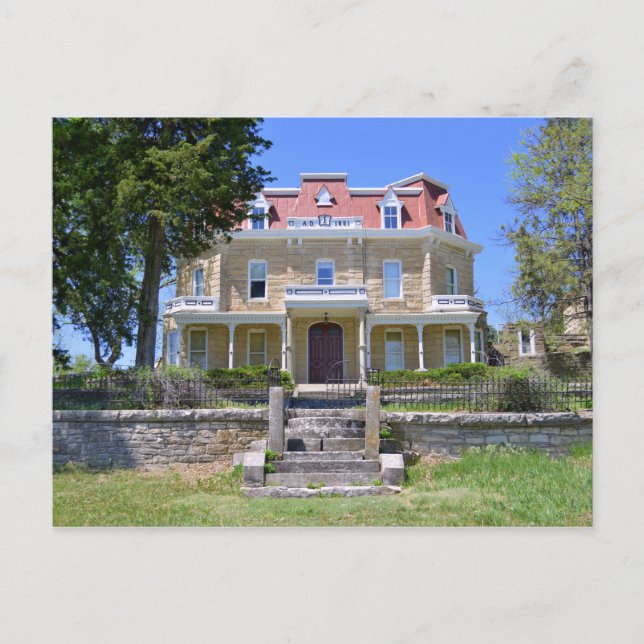 Carte Postale Z Bar, maison ranch de Spring Hill (Devant)
