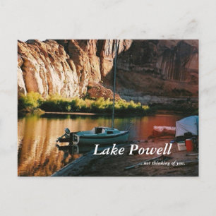 Carte Postale Z-final images 013, Lac Powell, ...pas penser...