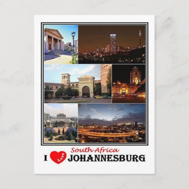 Carte Postale ZA Afrique du Sud - Johannesburg Joburg - (Devant)