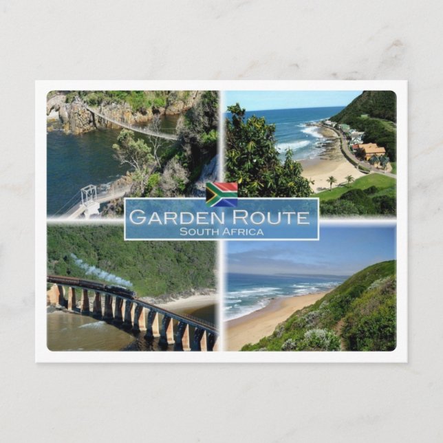 Carte Postale ZA Afrique du Sud - La Route des jardins - (Devant)