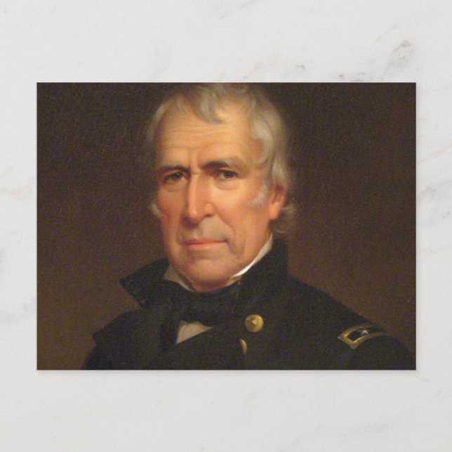 Carte Postale Zachary Taylor (Devant)
