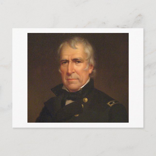 Carte Postale Zachary Taylor 12 (Devant)