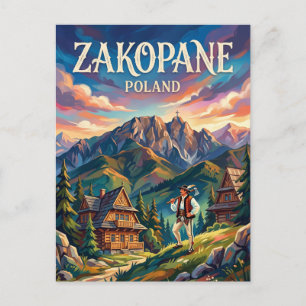 Carte Postale Zakopane Pologne