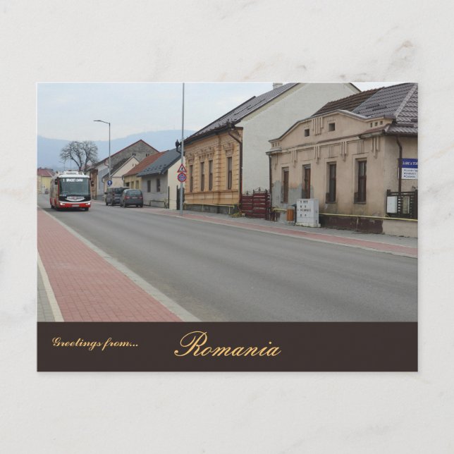 Carte Postale Zalău Romania (Devant)