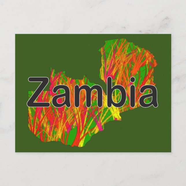 Carte Postale Zambie (Devant)