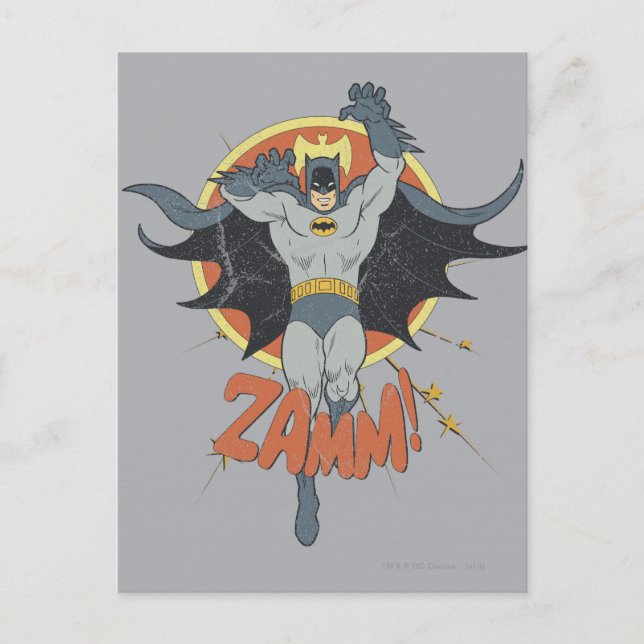 Carte Postale ZAMM Batman Graphic (Devant)