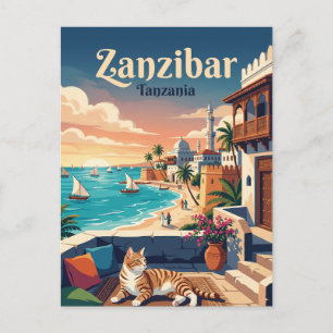 Carte Postale Zanzibar Tanzanie