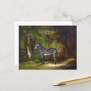 Carte Postale Zebra (1763) peinture de George Stubbs