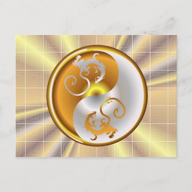Carte Postale Zen Dragons (Devant)