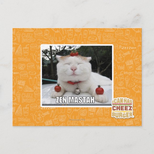 Carte Postale Zen Mastah (Devant)