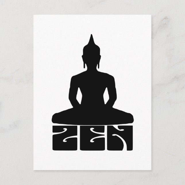 Carte postale ZEN MOOD Postcard (Front)