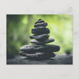 CARTE POSTALE ZEN ROCKS