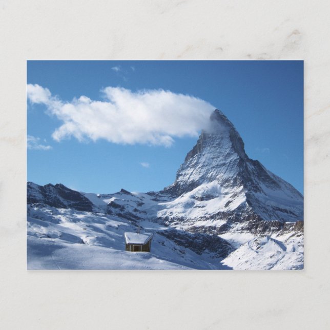 carte postale zermatt (Devant)