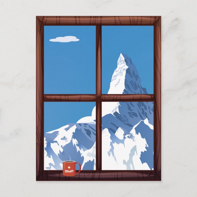 Carte Postale Zermatt (Devant)