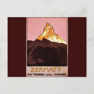 Carte Postale Zermatt Suisse