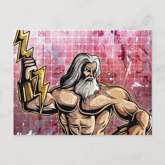 Carte Postale Zeus (Devant)