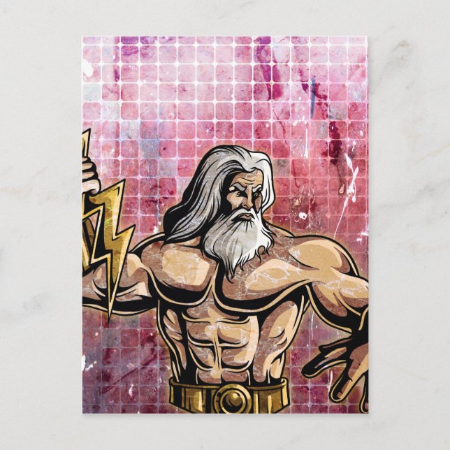 Carte Postale Zeus (Devant)