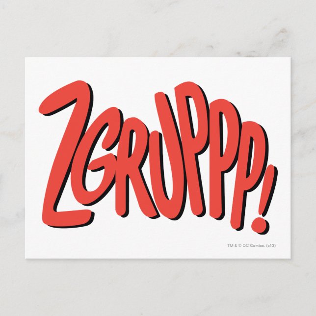 CARTE POSTALE ZGRUPPP ! (Devant)